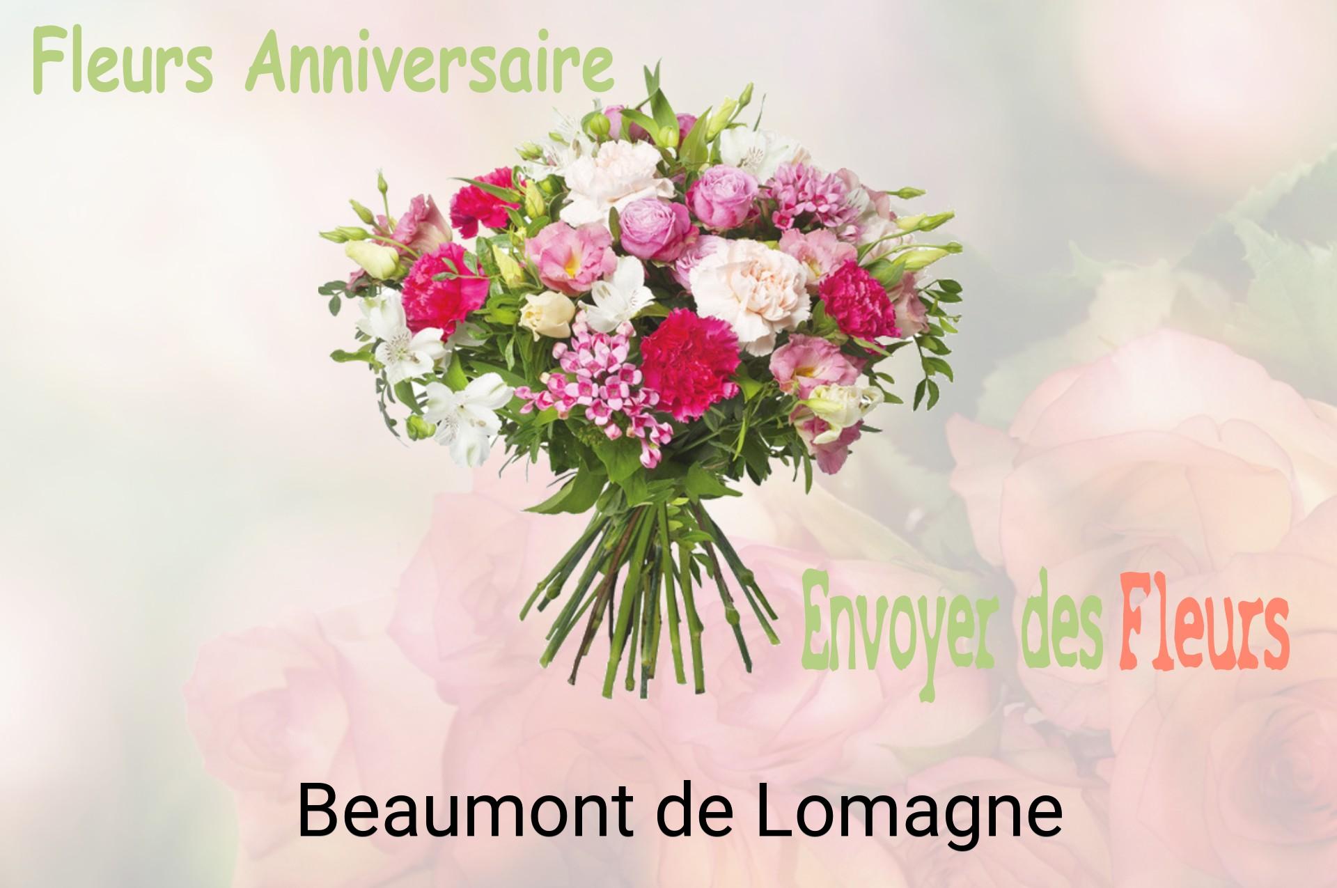 Bouquet de fleurs d’anniversaire livré à Beaumont-de-Lomagne