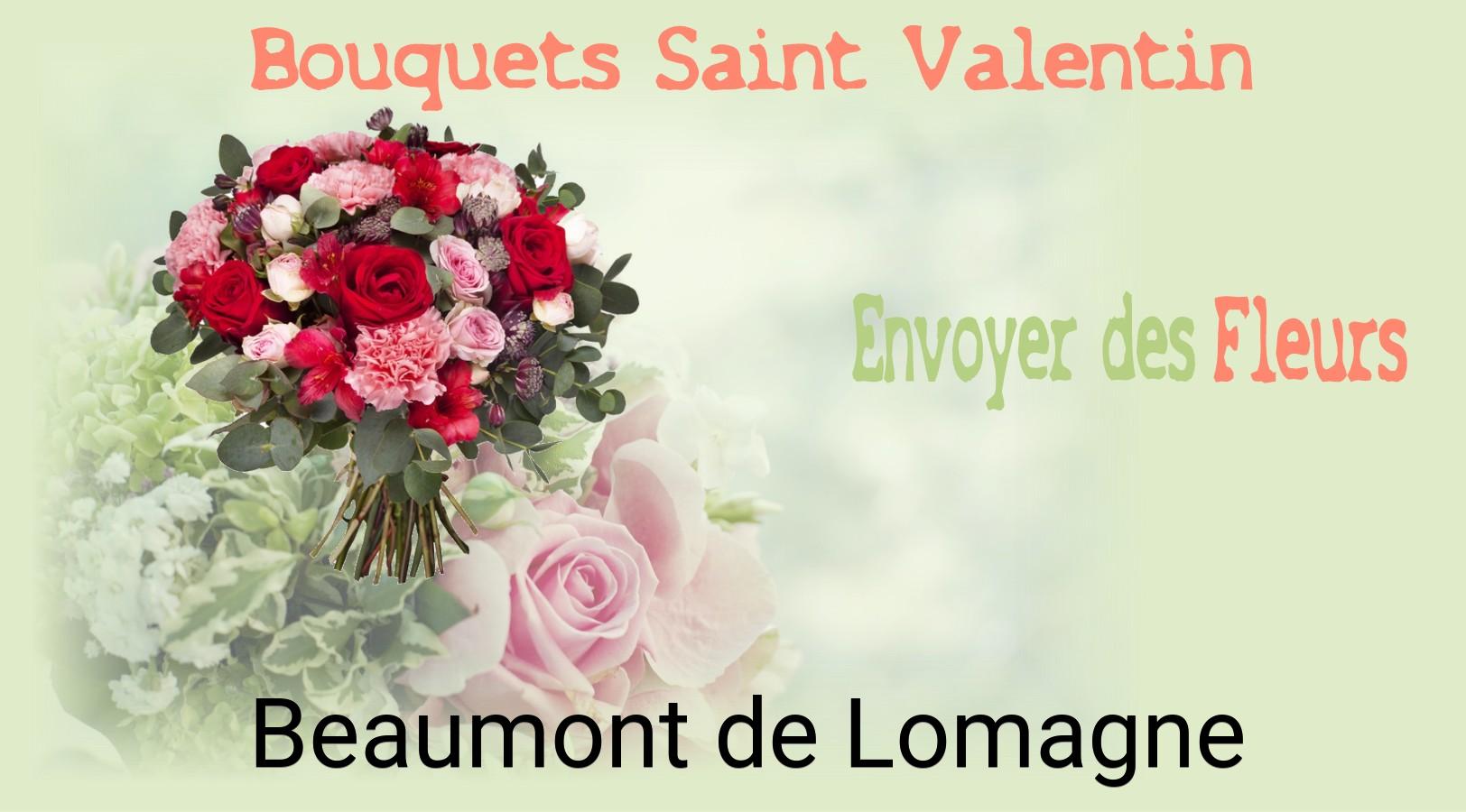 Roses de Saint-Valentin livrées à Beaumont-de-Lomagne